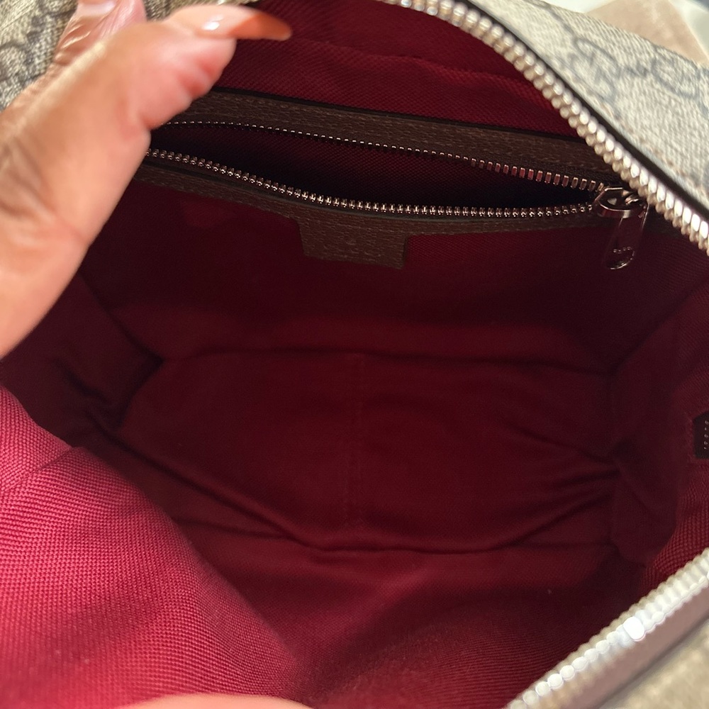 AUTHENTIC Gucci GG Supreme Tote Shoulder Bag - Picture 7 of 13